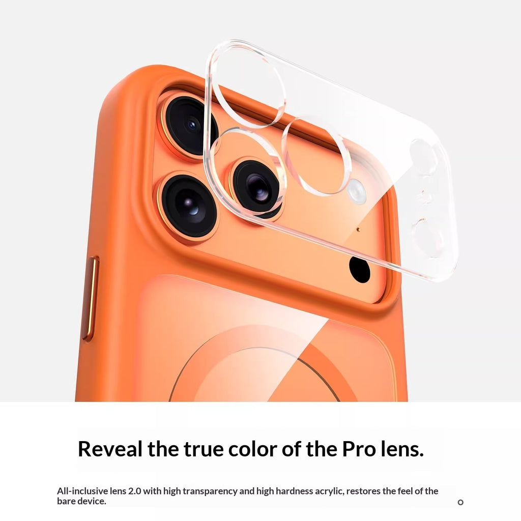 Premium Semi-transparent Magnetic Shockproof Phone Case